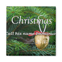 Christmas Isaiah 7-14 magnets by inspiredbygenius Christmas Isaiah 7-14 magnets