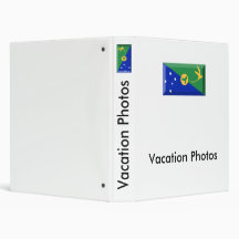 Christmas Island Flag Jewel Binders