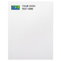 Christmas Island Flag Personalized Letterhead