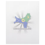 Christmas Island Flag Map 2.0 letterhead