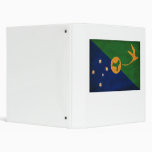 Christmas Island Flag Vinyl Binder