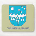 Christmas Islander Emblem mousepads