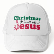 Christmas - It's all about Jesus Hats