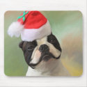 Christmas Jack Boston Terrier Mousepad Christmas Jack Boston Terrier Mousepad