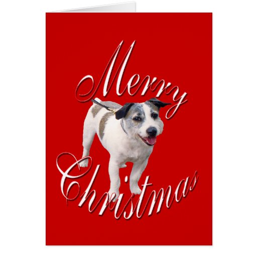 Christmas Jack Russell Terrier Cards Zazzle Christmas Jack Russell Terrier Cards Zazzle
