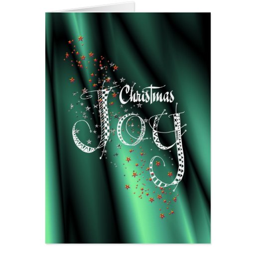 Christmas Joy Greeting Card | Zazzle