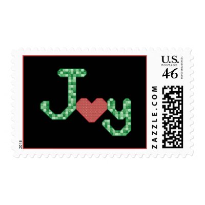 Christmas Joy Postage postage