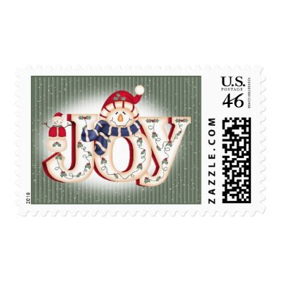 Christmas Joy postage