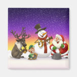 Christmas Jug Band Magnet