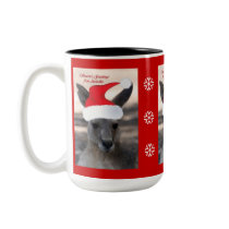 Christmas Kangaroo Mug