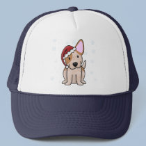 Christmas Kawaii Red Heeler hats by MenagerieMayhem Christmas Kawaii Red Heeler hats
