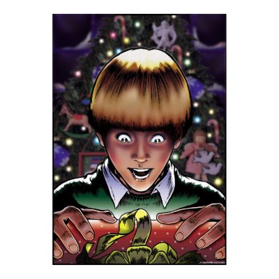 Christmas Kid Print by The_Dynamic_Duo