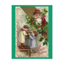 Christmas Kiddies Joyful Postcard