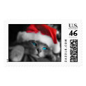 Christmas Kitten postage by kokobaby Christmas Kitten postage