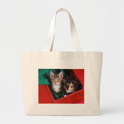 Christmas Kittens bags