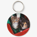 Christmas Kittens keychains