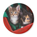 Christmas Kittens magnets