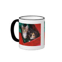 Christmas Kittens mugs by MuseMagic Christmas Kittens mugs