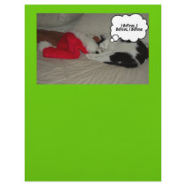 Christmas Kitty Cat Letterhead Design