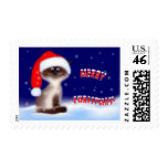 Christmas Kitty Stamp