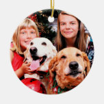Christmas - Labrador  Ally - Golden Wrigley Christmas Tree Ornaments