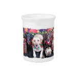 Christmas - Labrador - Dude Jag and Mocha Drink Pitchers