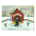 Christmas Labrador posters