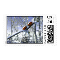 Christmas ladybirds stamp
