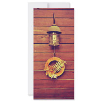 Christmas Lamp rack cards