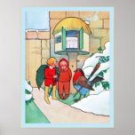Christmas Land ~ Vintage Christmas Poster