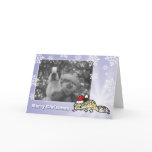 Christmas Leopard Gecko Card