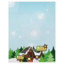 Christmas Letter Paper - North Pole Design letterhead