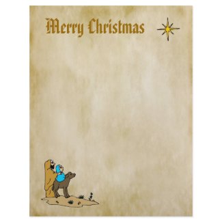 Christmas Letter Paper - Star of Bethlehem letterhead