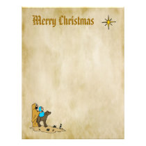 Christmas Letter Paper - Star of Bethlehem letterhead