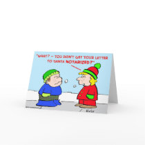 christmas letter santa claus notarized cards