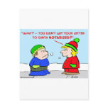 christmas letter santa claus notarized