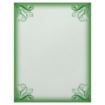 Christmas Letterhead Green