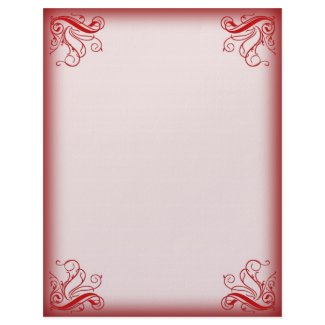 Christmas Letterhead Red letterhead