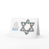 Christmas Light Hanukkah Card by OurJewishCommunity Christmas Light Hanukkah Card