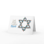 Christmas Light Hanukkah Card