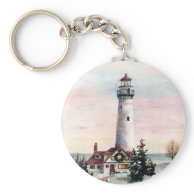 Christmas Light Keychain