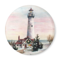 Christmas Light Magnet by bmthour Christmas Light Magnet