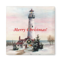Christmas Light, Merry Christmas! magnets
