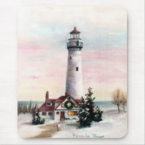 Christmas Light Mousepad by bmthour Christmas Light Mousepad