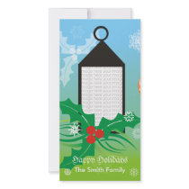 Christmas Light  Photo Card photo cards