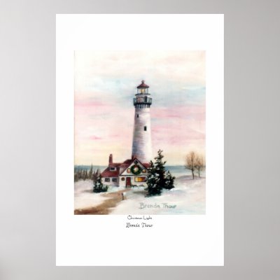 Christmas Light Poster posters