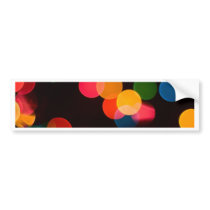 Christmas Lights bumper stickers