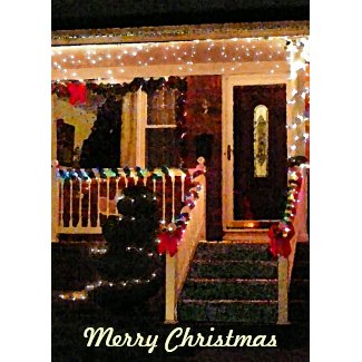 Christmas Lights card