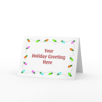 Christmas Lights Card