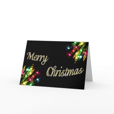 Christmas Lights cards